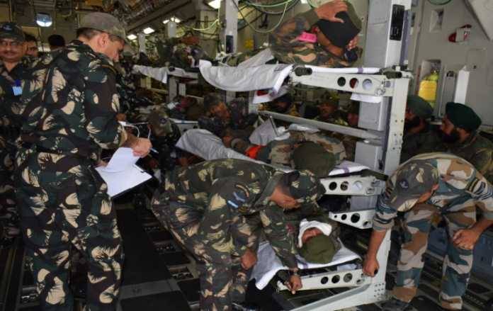 MASS CASUALTY EVACUATION DRILL Casualty Air Evacuation Drill