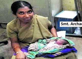 इस महिला कांस्टेबल को सैल्यूट क्योंकि अपना दूध पिलाकर लावारिस नवजात की जान बचाई महिला कांस्टेबल अर्चना शिवानंदैया