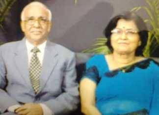 विंग कमांडर जगदीश प्रसाद बडूनी ने 17 लाख रुपये स्कूल को देकर टीचर पत्नी को दी श्रद्धांजलि विंग कमांडर जगदीश प्रसाद बडूनी