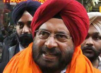 जनरल जे जे सिंह ने अकाली दल से इस्तीफा दिया जनरल जे जे सिंह