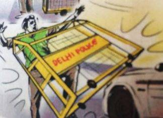 दिल्ली में अजीबो गरीब हादसे में गई हवलदार गुलजारी लाल की जान दिल्ली पुलिस