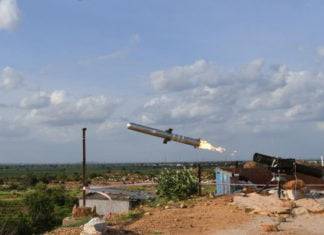 DRDO flight tested indigenously developed low weight MPATGM