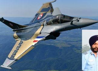 ਰਾਫੇਲ ਦੀ ਸਕੁਐਡਰਨ ਦੀ ਕਮਾਨ ਸ਼ੌਰਯਾ ਚੱਕਰ ਨਾਲ ਸਨਮਾਨਿਤ ਜਾਂਬਾਜ਼ ਪਾਇਲਟ ਹਰਕਿਰਤ ਸਿੰਘ ਹਵਾਲੇ