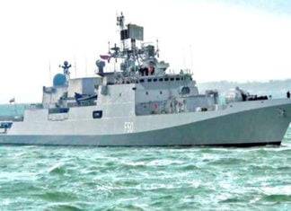 अफ्रीका, यूरोप और रूस में तैनाती से पहले INS Tarkash मोजाम्बिक पहुंचा