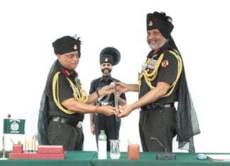 ਲੈਫਟੀਨੈਂਟ ਜਨਰਲ ਕੇਜੇਐੱਸ ਢਿੱਲੋਂ ਨੂੰ ਰਾਜਪੁਰਾਨਾ ਰਾਇਫਲਸ ਦੀ ਕਮਾਨ