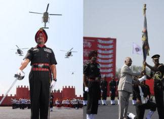 राष्ट्रपति कोविंद ने आर्मी एविएशन कोर को ‘प्रेसिडेंट्स कलर’ प्रदान किया