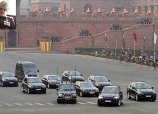 Prime Minister’s cavalcade speed 120 km per hour..!