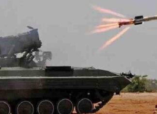 पोखरण में दागी गई टैंक निरोधक गाइडेड मिसाइल नाग मिसाइल नाग
