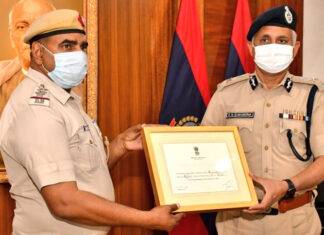 दिल्ली का थाना बेगमपुर भारत के टॉप 10 थानों में शामिल थाना बेगमपुर
