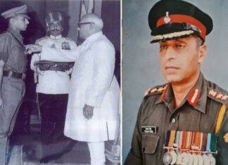 कोरोना ने छीन लिया वीर चक्र से सम्मानित योद्धा कर्नल पंजाब सिंह कर्नल पंजाब सिंह