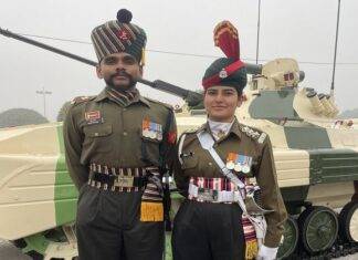 यह सैनिक जोड़ा इस बार गणतंत्र दिवस परेड में हिस्सा लेकर खूबसूरत इतिहास रचेगा