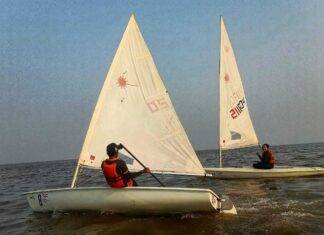 कोच्चि से गोवा तक समुद्र में नाव की दौड़ जीत चैम्पियन बनी अग्निवीर यामिनी