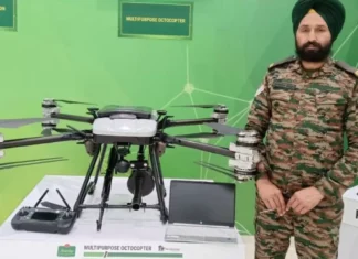 सेना का यह ड्रोन कमाल का है , इसे बनाने वाले हवलदार वरिंदर सिंह को मिला विशिष्ठ सेवा मेडल