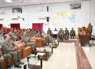 सेनाध्यक्ष जनरल मनोज पांडे ने महू के आर्मी वॉर कॉलेज का दौरा किया