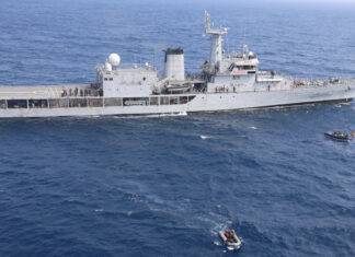 Indian Navy and Sri Lankan Navy conducted successful anti narcotics operation