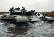 ਭਾਰਤੀ ਫੌਜ ਦਾ ਟੈਂਕ ਮਸ਼ਕਾਂ ਦੌਰਾਨ ਡੁੱਬ ਗਿਆ, ਇੱਕ ਸਿਪਾਹੀ ਮਾਰਿਆ ਗਿਆ