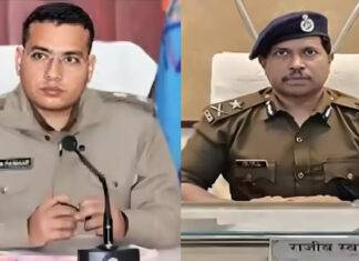 ਪੌੜੀ ਗੜ੍ਹਵਾਲ ਦੇ ਐੱਸਪੀ ਸਰਵੇਸ਼ ਪੰਵਾਰ, ਗੜ੍ਹਵਾਲ ਰੇਂਜ ਦੇ ਆਈਜੀ ਰਾਜੀਵ ਸਵਰੂਪ