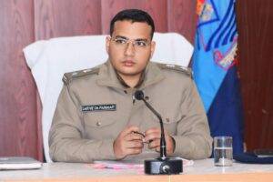 पौड़ी गढ़वाल के एसपी सर्वेश  पंवार 