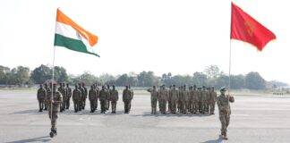 ਭਾਰਤ-ਕਿਰਗਿਜ਼ਸਤਾਨ ਸੰਯੁਕਤ ਫੌਜੀ ਮਸ਼ਕਾਂ ਖੰਜਰ 2026 ਦਾ ਉਦਘਾਟਨ ਸਮਾਰੋਹ।