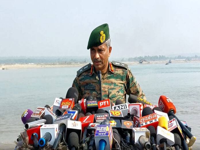 Lieutenant General Manoj Kumar Katiyar, Chief of the Indian Army's Western Command (file photo)