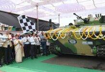 Newly launched advance armoured vehicles for armed force