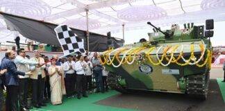 Newly launched advance armoured vehicles for armed force