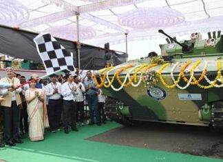 Newly launched advance armoured vehicles for armed force