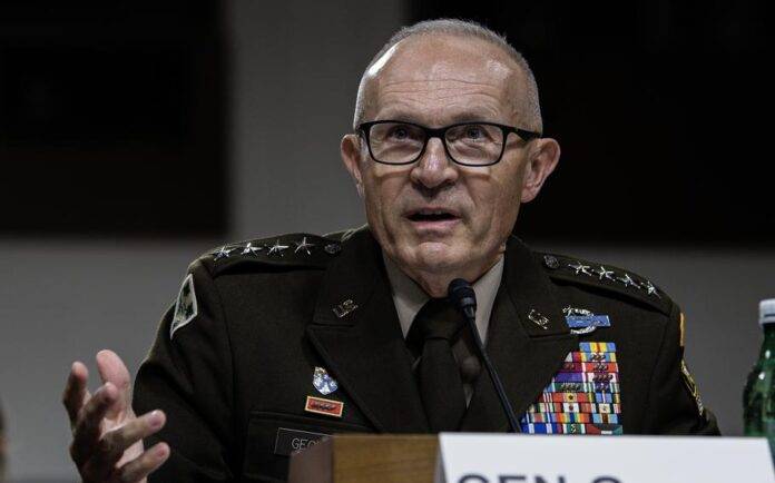 अमेरिका ने अपने सेना प्रमुख जनरल रैंडी जॉर्ज को हटाया . फ़ाइल फ़ोटो)