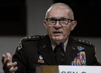 US Army Chief General Randy George ( file photo)
