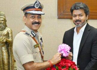 तमिलनाडु पुलिस प्रमुख का ओहदा संभालने के बाद महेश कुमार अग्रवाल ने मुख्यमंत्री सी. जोसेफ़ विजय से मुलाकात की