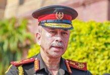 General NS Raja Subramani assumes charge as CDS of India India's Third CDS, General N.S. Raja Subramani