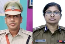 IPS Officers Chandan Kumar Jha and A. Vijayalakshmi (File Photo)