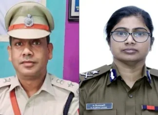 IPS Officers Chandan Kumar Jha and A. Vijayalakshmi (File Photo)
