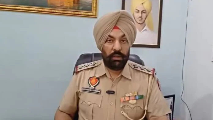 Inspector Gurinderjit Singh Nagra who was placed under suspension. Inspector Gurinderjit Singh Nagra who was placed under suspension.