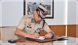 IPS Anurag Kumar assumed charge as the Police Commissioner of Delhi.