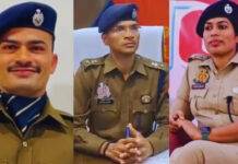मेरठ से हटाए गए आईपीएस अविनाश पांडेय : चारू निगम और केके बिश्नोई का भी तबादला यूपी में तैनात आईपीएस अधिकारी केके बिश्नोई , अविनाश पांडेय (बीच में ) और चारू निगम