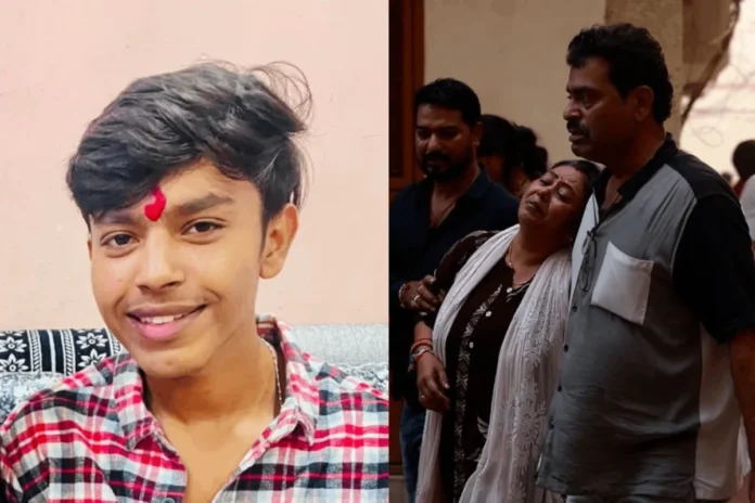 अर्पित जाज ( फाइल फोटो ) और उसके वियोग में तड़पता परिवार