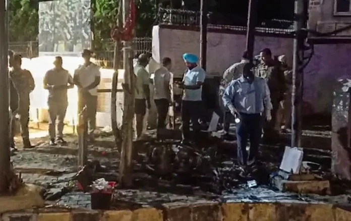 फाज़िल्का शहर के थाने में दहशत फाज़िल्का शहर के थाने में दहशत