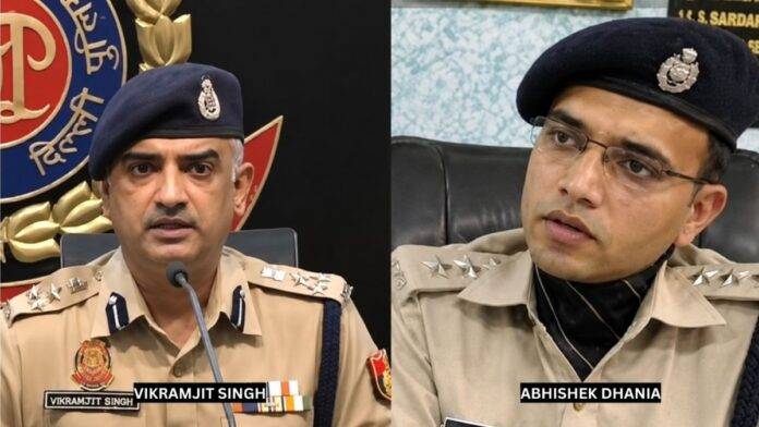 दिल्ली से अरुणाचल प्रदेश स्थानांतरित किए गए आईपीएस विक्रम जीत सिंह और अभिषेक धानिया . दिल्ली से अरुणाचल प्रदेश स्थानांतरित किए गए आईपीएस विक्रम जीत सिंह और अभिषेक धानिया .