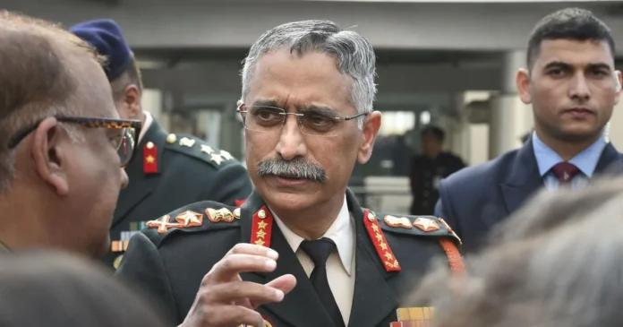 Former Chief of Army Staff, General Manoj Mukund Naravane (File photo) Former Chief of Army Staff, General Manoj Mukund Naravane (File photo)